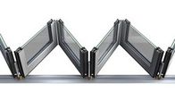 Tempered Anodized 6063-T5 Slide And Fold Window