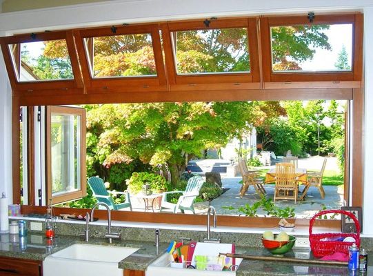 Residential Aluminium Windows And Doors , Bifold Glass Windows